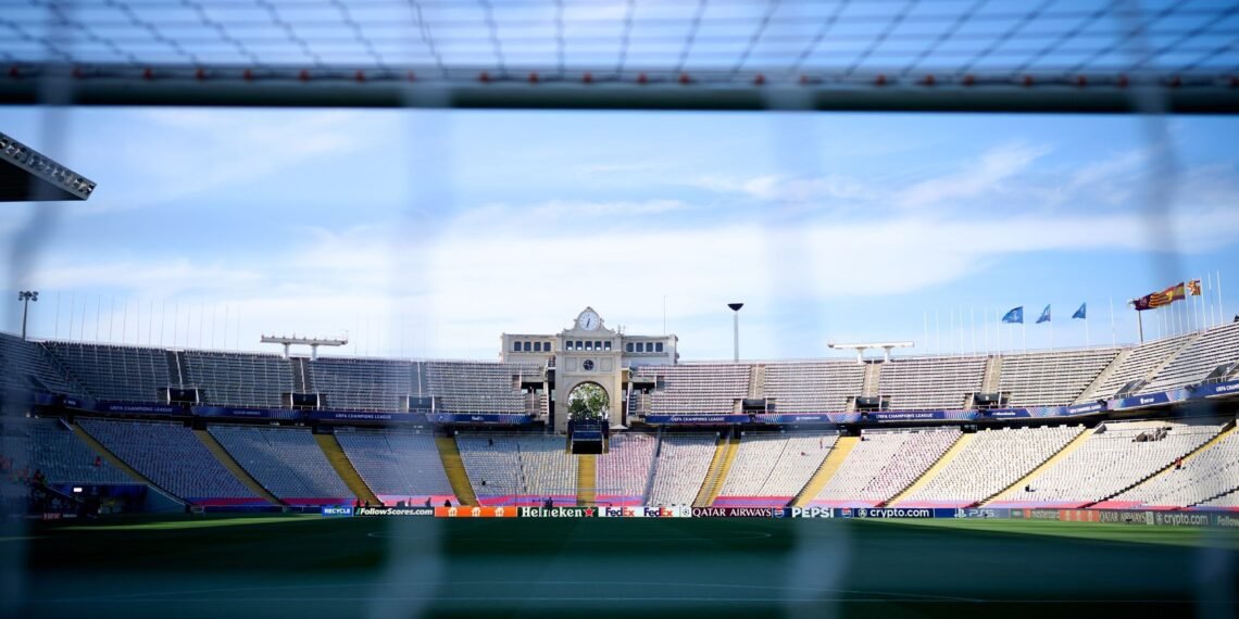 Estádio Olímpico Lluís Companys será palco do jogo da semifinal • Divulgação/Internazionale