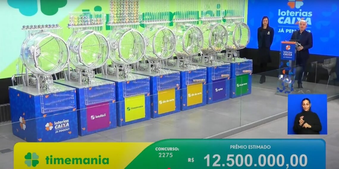 Timemania 2277: prêmio sobe para R$ 13.500.000,00 timemania